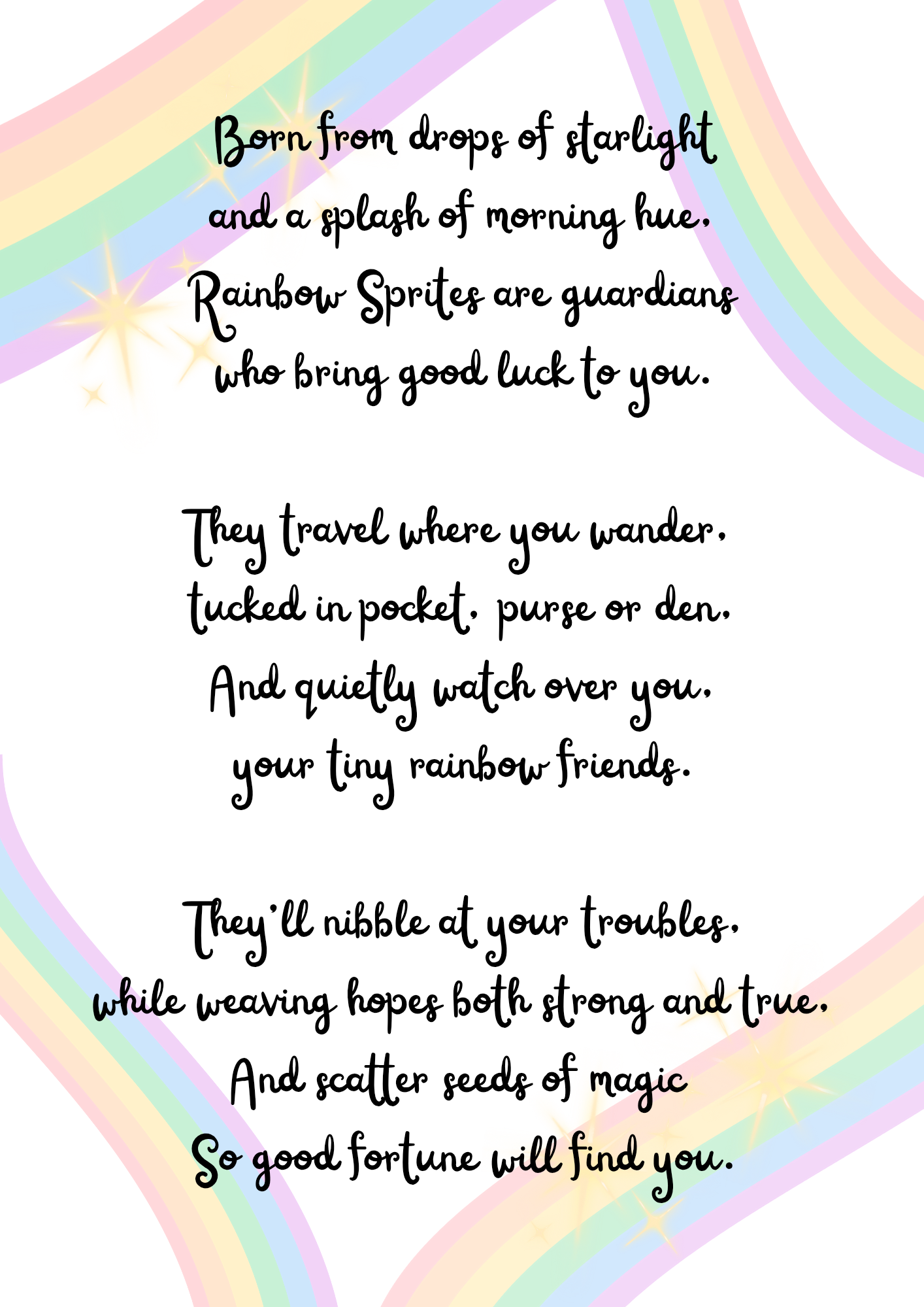 Rainbow Sprites